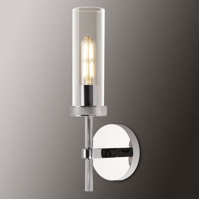 Lambert Knurled Single Sconce - Grace Lamp