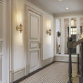 Lambert Knurled Double Sconce - Grace Lamp