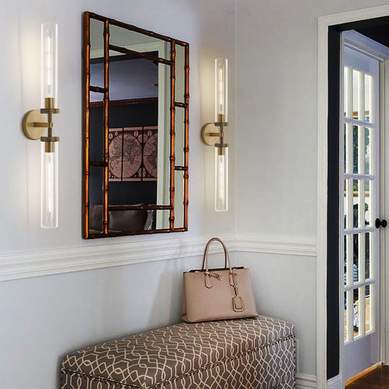 Lambert Knurled Double Sconce - Grace Lamp