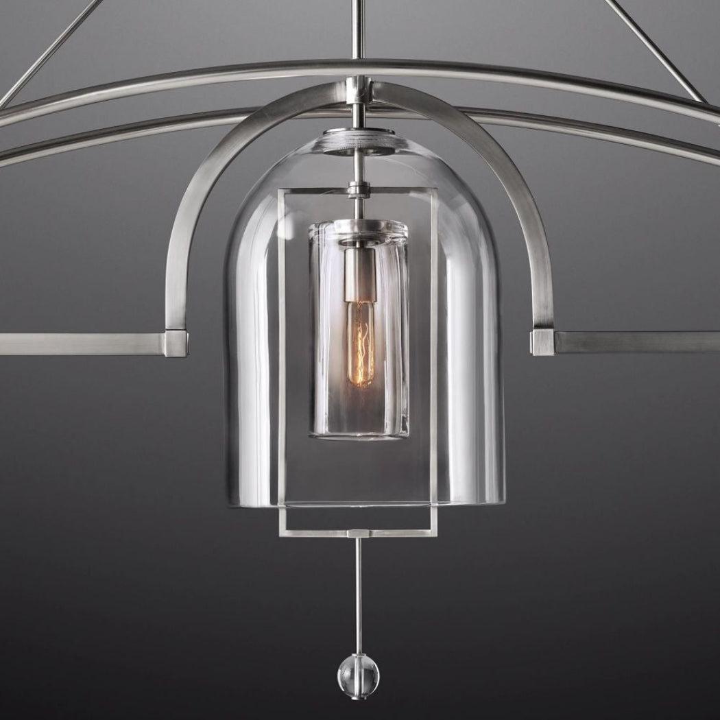 Fulcrum Linear Chandelier 61" 3 Lights - Grace Lamp