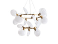 Lyla 2-Tiered Halo Chandelier - Grace Lamp