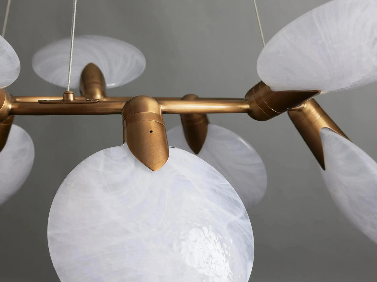 Lyla Halo Chandelier - Grace Lamp