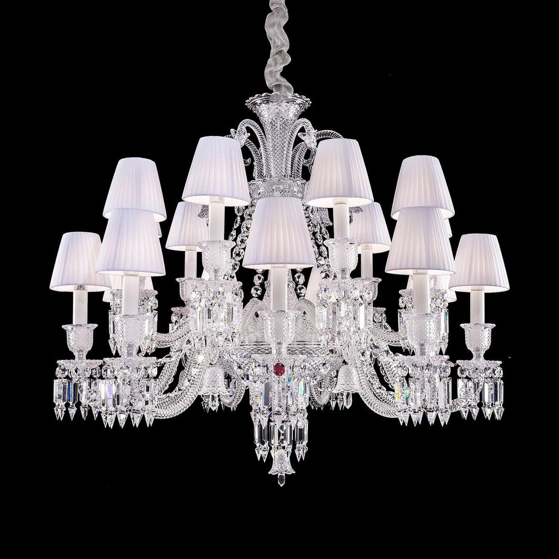 Luxury Baccarat Style Zenith Crystal Chandelier - Grace Lamp