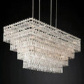 Marigan Crystal 4-Tier Rectangle Chandelier 72