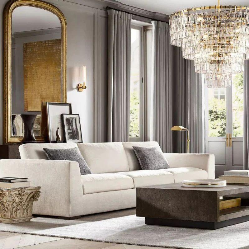 Marigan Crystal 4-Tier Round Chandelier 48" - Grace Lamp