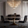 Marigan Crystal 4-Tier Round Chandelier 48