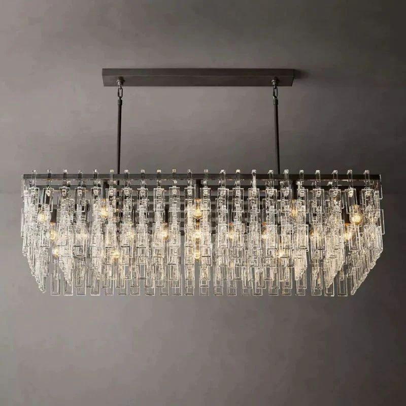 Marigan Rectangle Chandelier 60" - Grace Lamp
