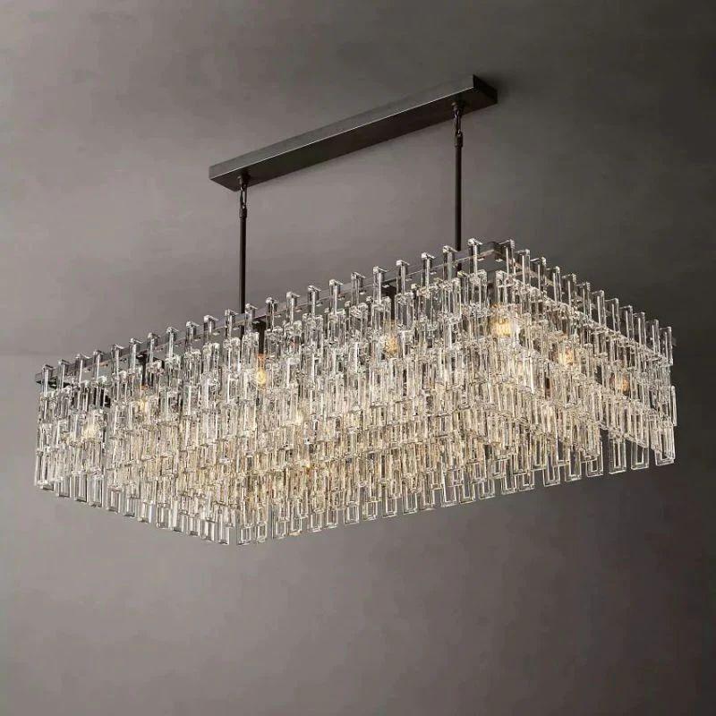 Marigan Rectangle Chandelier 60" - Grace Lamp