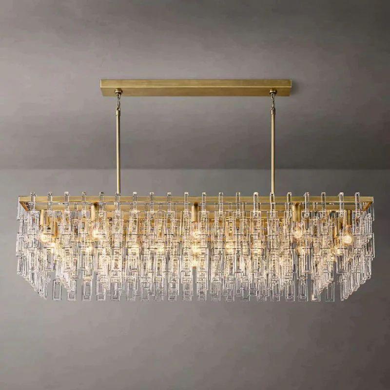 Marigan Rectangle Chandelier 60" - Grace Lamp