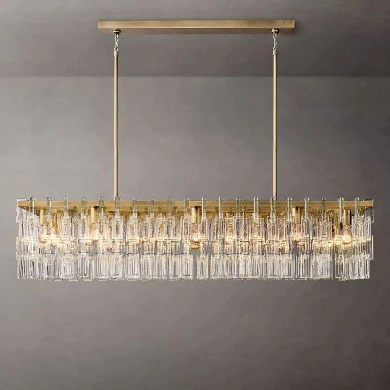 Marigan Rectangle Chandelier 60" - Grace Lamp