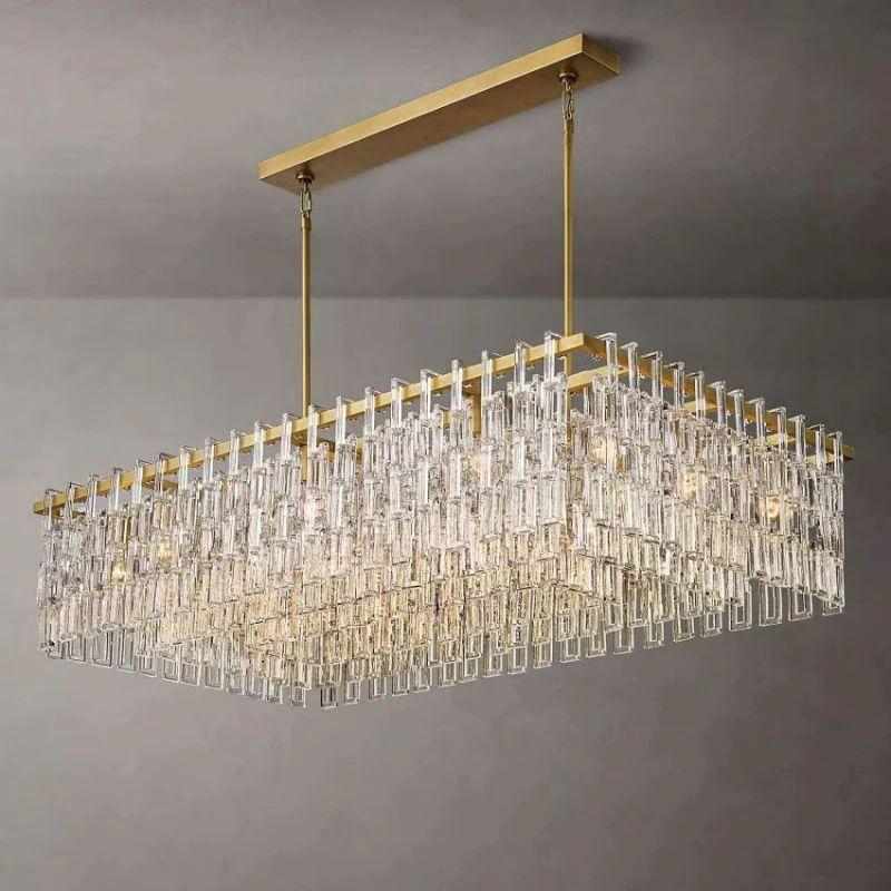 Marigan Rectangle Chandelier 60" - Grace Lamp