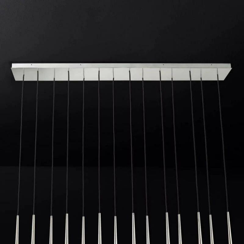 Aquitain Modern Linear Chandelier 72" - Grace Lamp