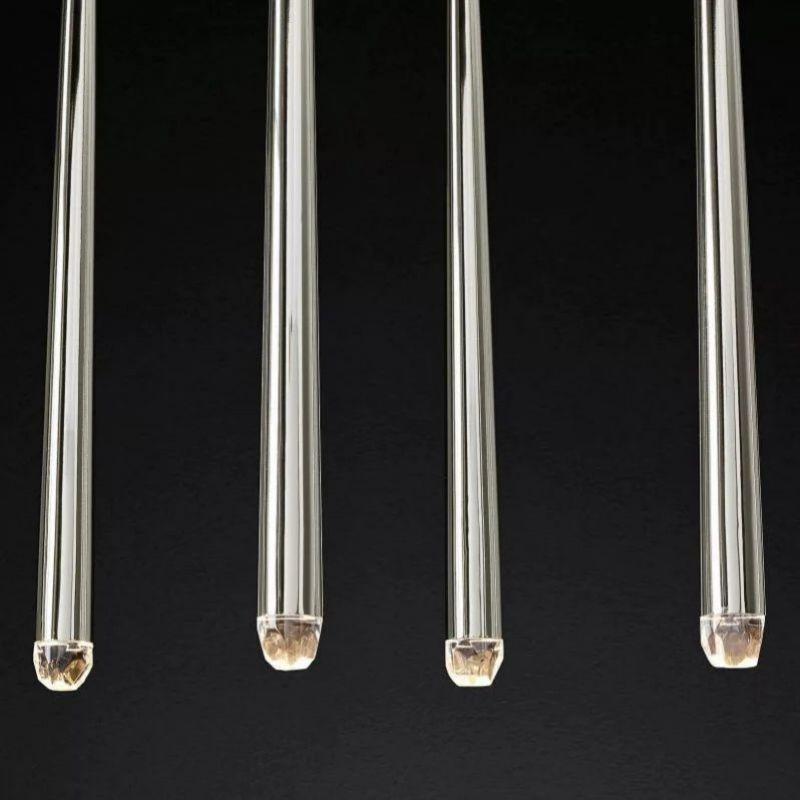 Aquitain Modern Linear Chandelier 72" - Grace Lamp