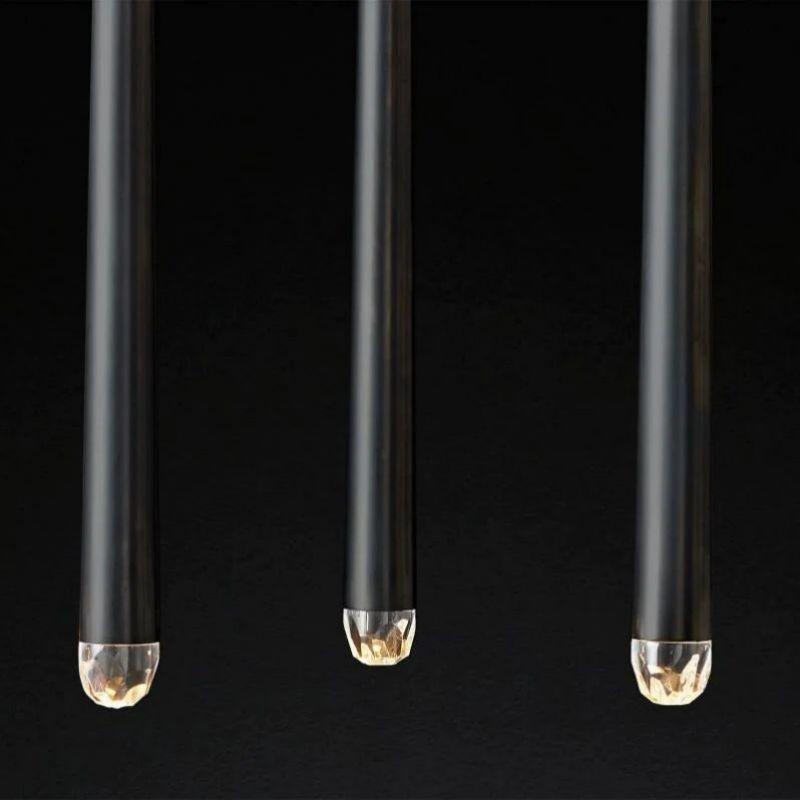 Aquitain Modern Linear Chandelier 72" - Grace Lamp