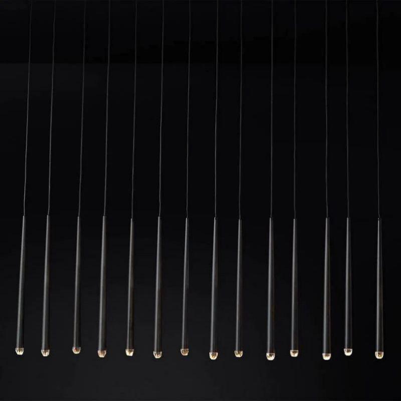 Aquitain Modern Linear Chandelier 72" - Grace Lamp