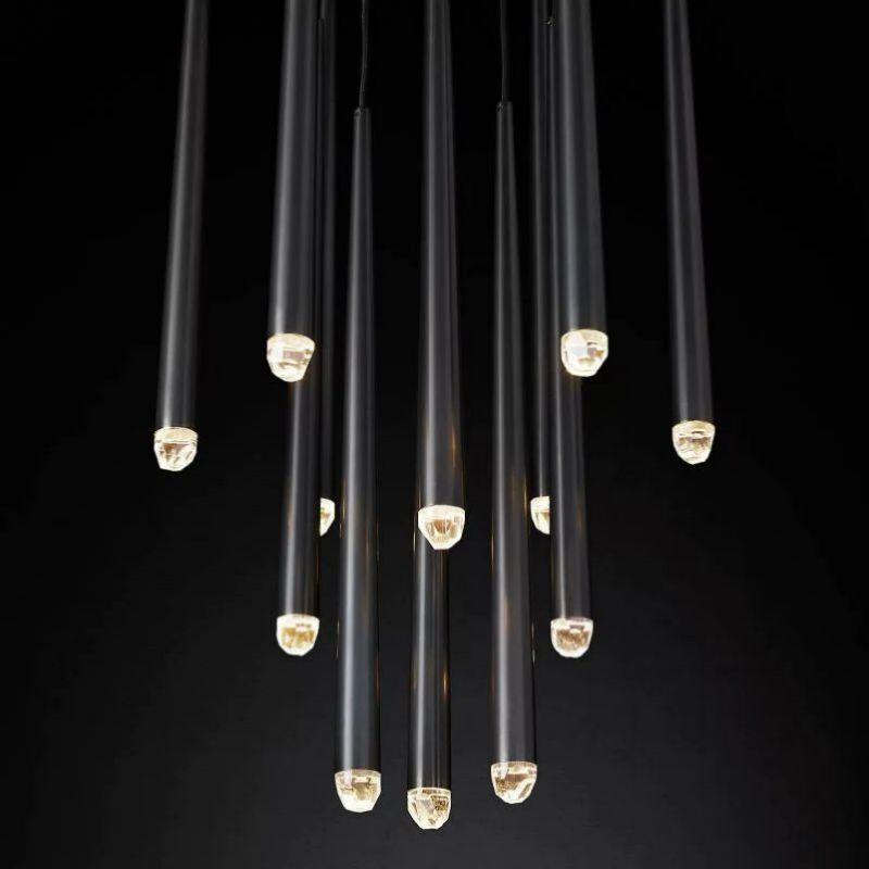 Aquitain Modern Round Chandelier 24" - Grace Lamp