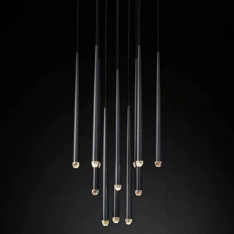 Aquitain Modern Round Chandelier 24" - Grace Lamp