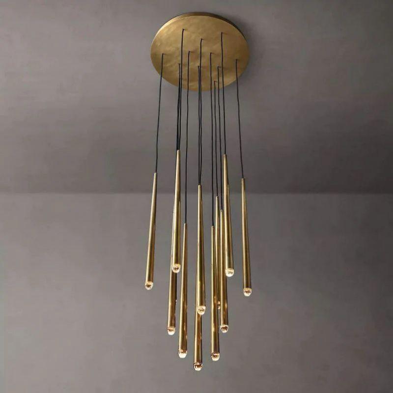 Aquitain Modern Round Chandelier 24" - Grace Lamp