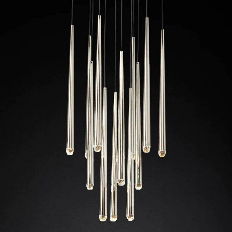 Aquitain Modern Round Chandelier 24" - Grace Lamp