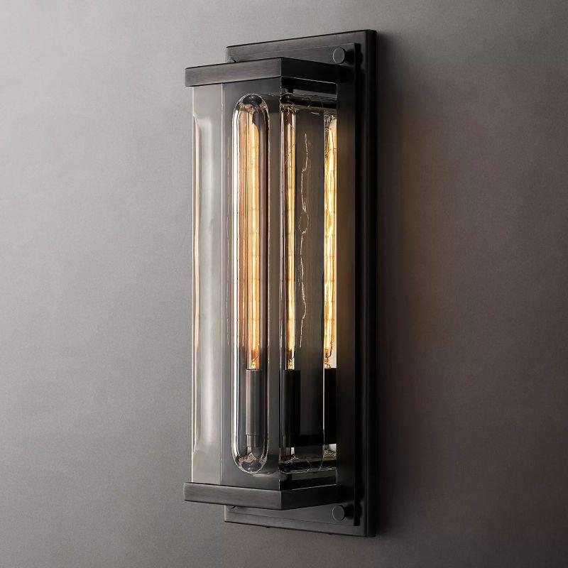 Outdoor Rectangular Grand Wall Sconce - Grace Lamp