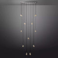 Pearl Rectangle Chandelier 54