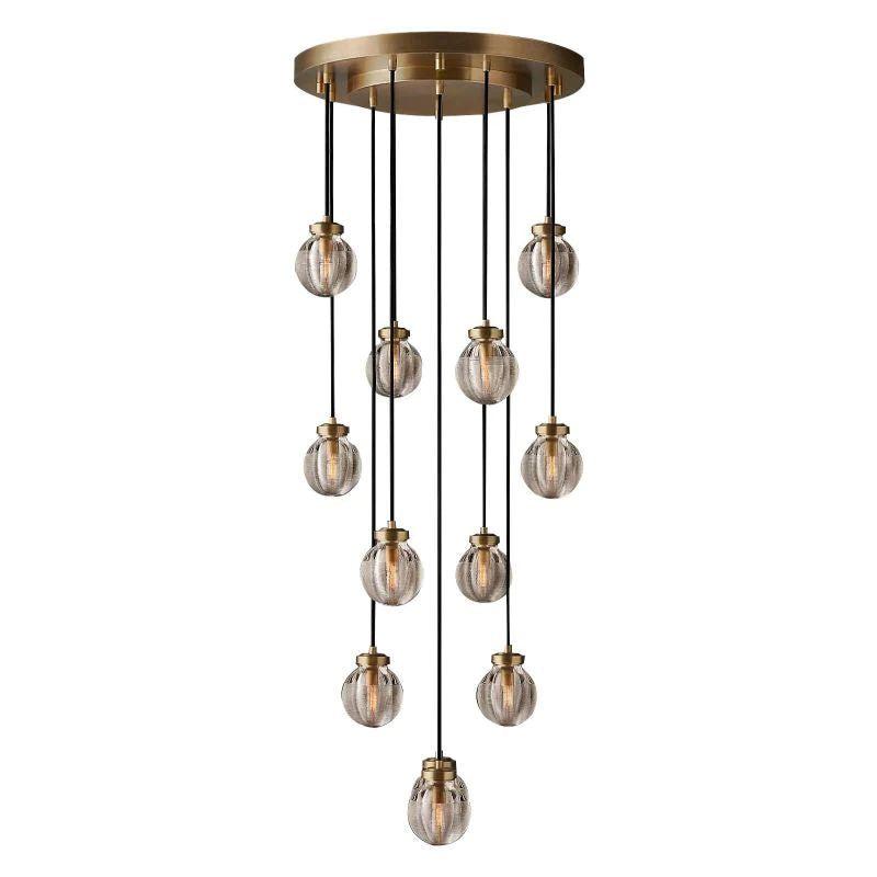Pearl Round Chandelier 22" - Grace Lamp