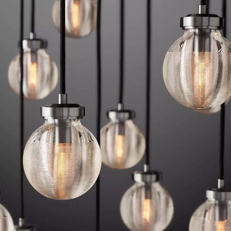 Pearl Round Chandelier 38" - Grace Lamp