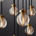 Pearl Round Chandelier 60