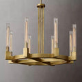Cannel Glass Round Chandelier 36