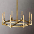 Cannel Glass Round Chandelier 48