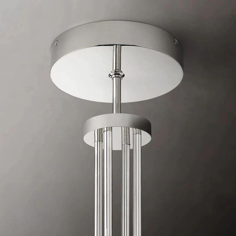Cannel Glass Round Chandelier 48" - Grace Lamp