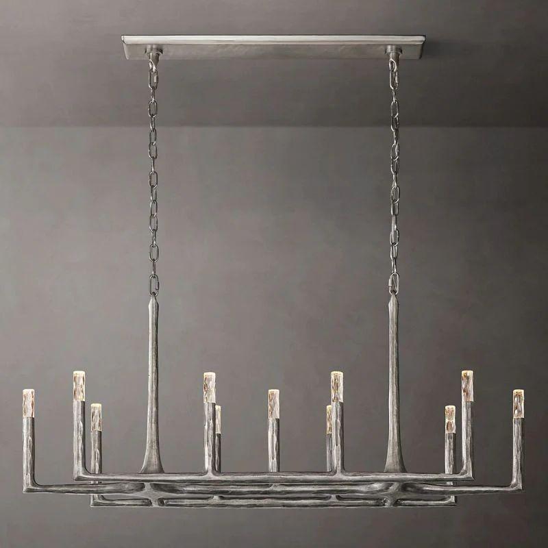 Thadeus Linear Chandelier 54” - Grace Lamp