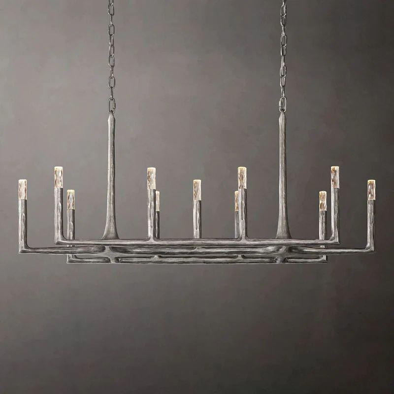 Thadeus Linear Chandelier 54” - Grace Lamp
