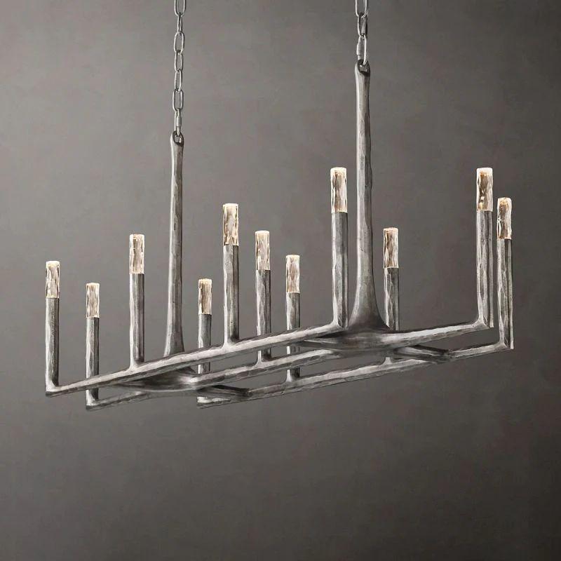 Thadeus Linear Chandelier 54” - Grace Lamp
