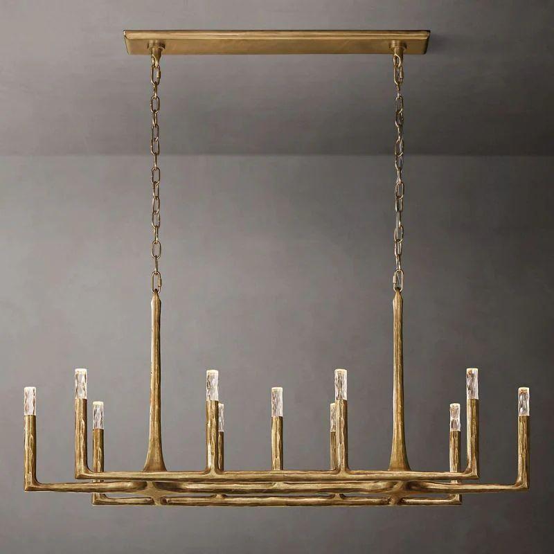 Thadeus Linear Chandelier 54” - Grace Lamp