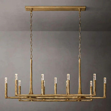 Thadeus Linear Chandelier 54” - Grace Lamp