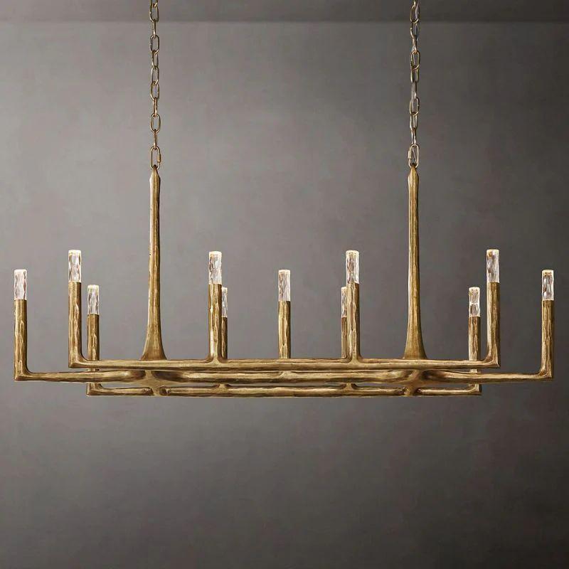 Thadeus Linear Chandelier 54” - Grace Lamp