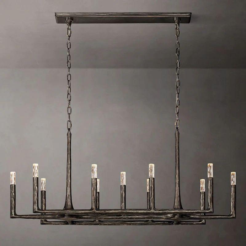 Thadeus Linear Chandelier 54” - Grace Lamp