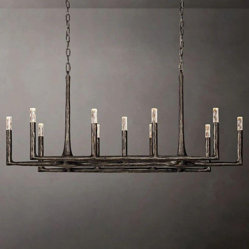 Thadeus Linear Chandelier 54” - Grace Lamp