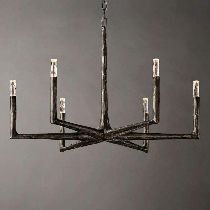 Thadeus Round Chandelier 36” - Grace Lamp