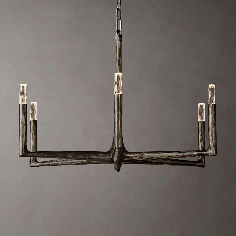 Thadeus Round Chandelier 36” - Grace Lamp