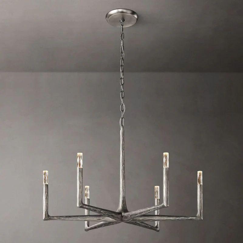 Thadeus Round Chandelier 36” - Grace Lamp