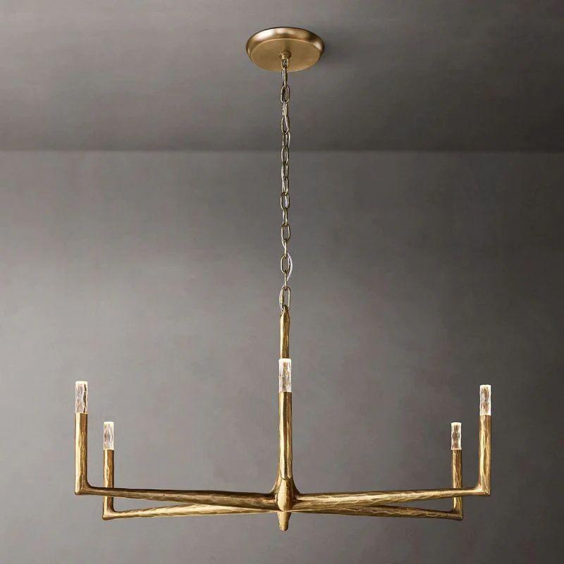 Thadeus Round Chandelier 48” - Grace Lamp
