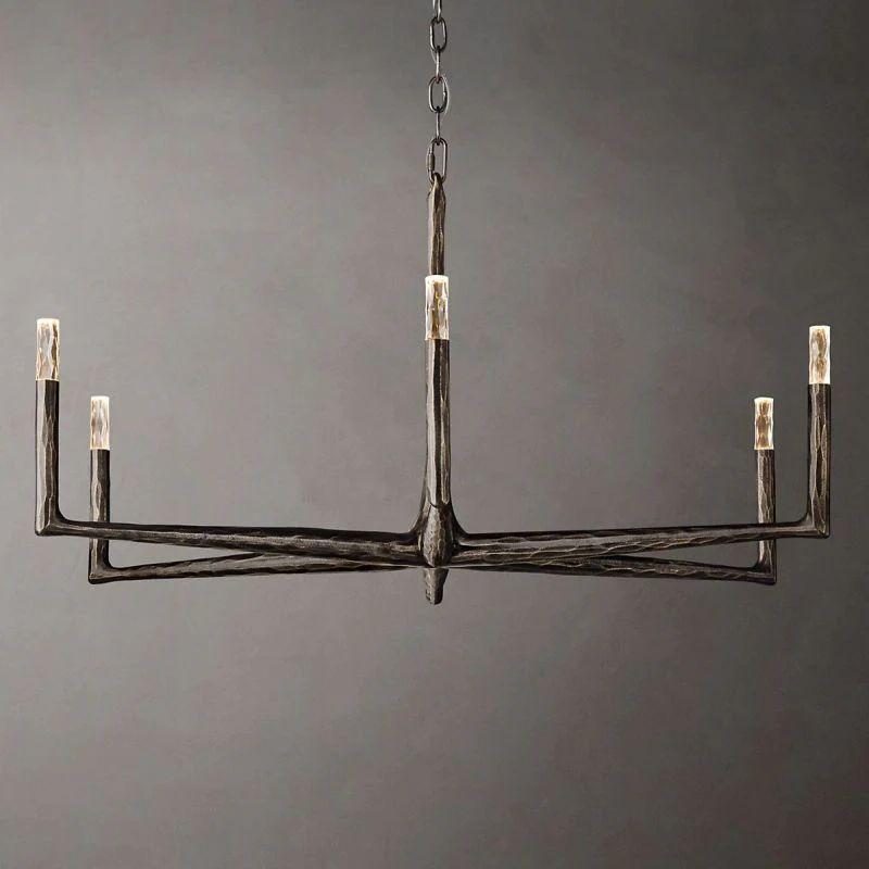 Thadeus Round Chandelier 48” - Grace Lamp