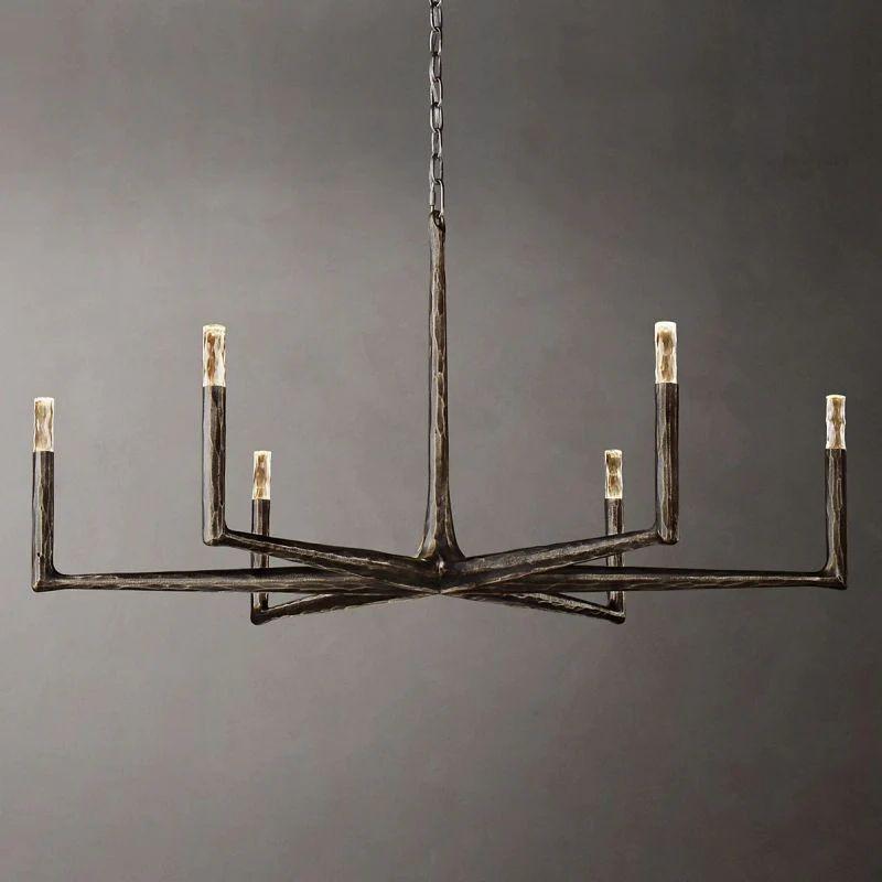 Thadeus Round Chandelier 48” - Grace Lamp