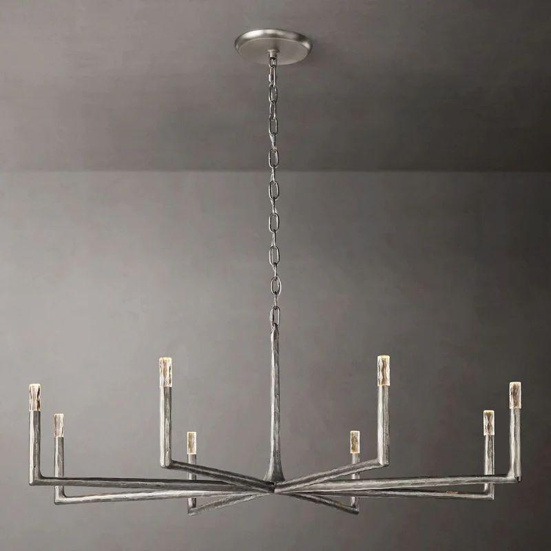 Thadeus Round Chandelier 60” - Grace Lamp