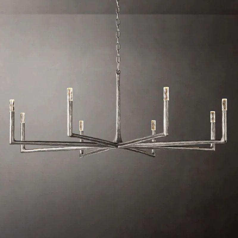 Thadeus Round Chandelier 60” - Grace Lamp
