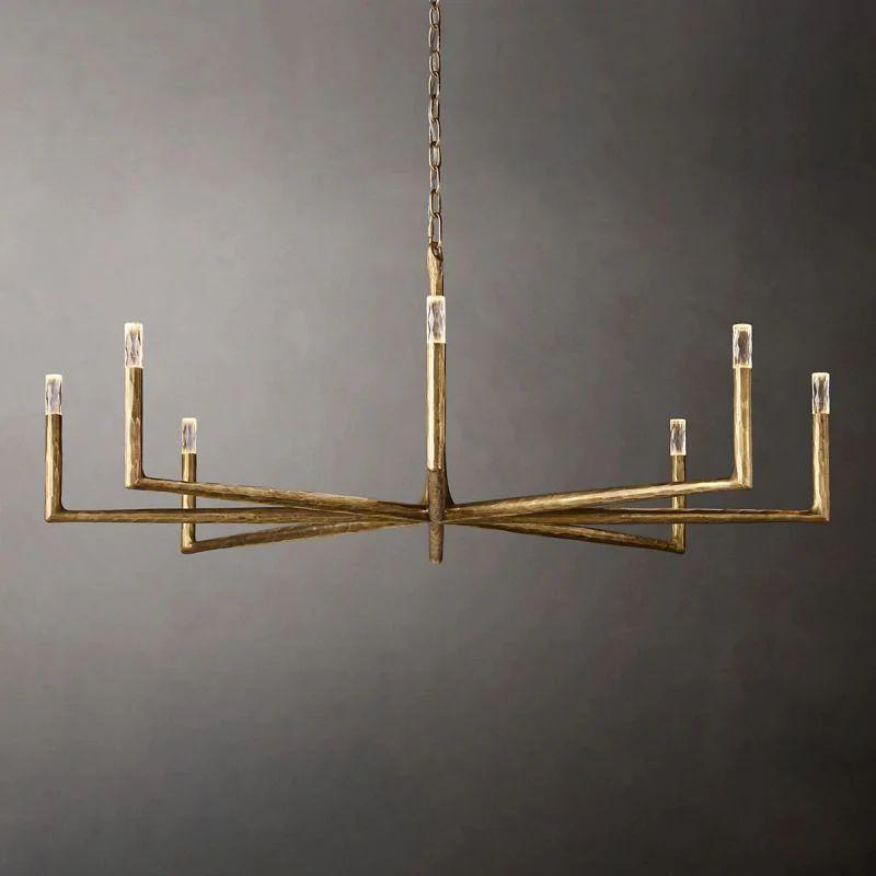Thadeus Round Chandelier 60” - Grace Lamp