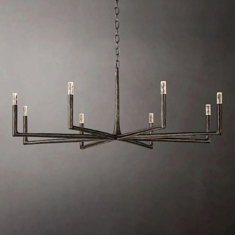 Thadeus Round Chandelier 60” - Grace Lamp