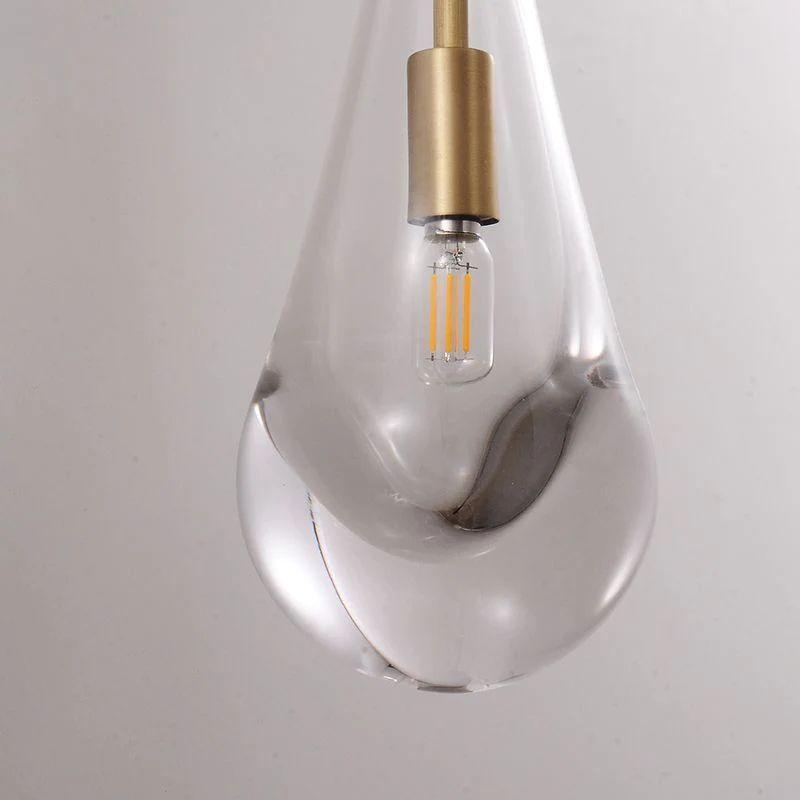 Rain Glass Wall Sconce Rod - Grace Lamp